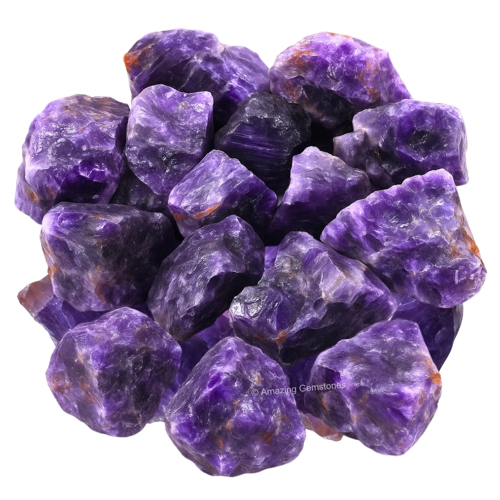 Amethyst Raw Crystals (5 Pieces)