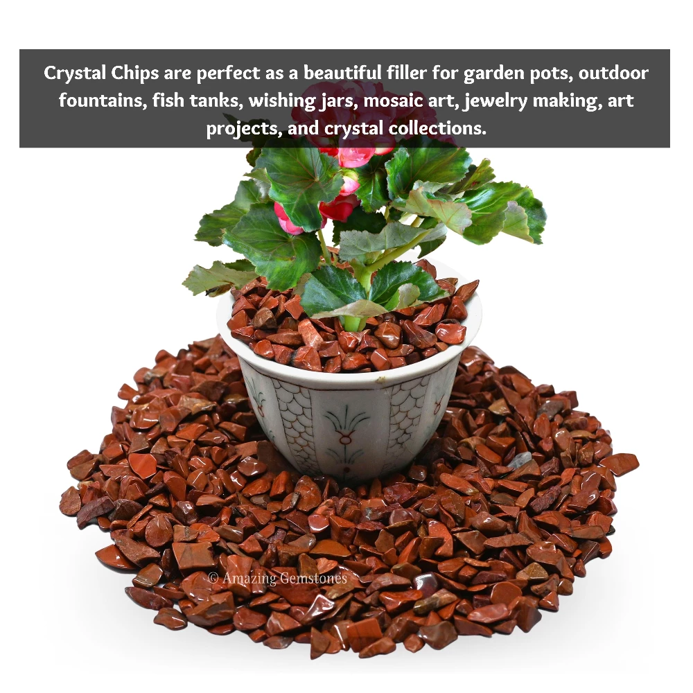 Red Jasper Chips (1LB)