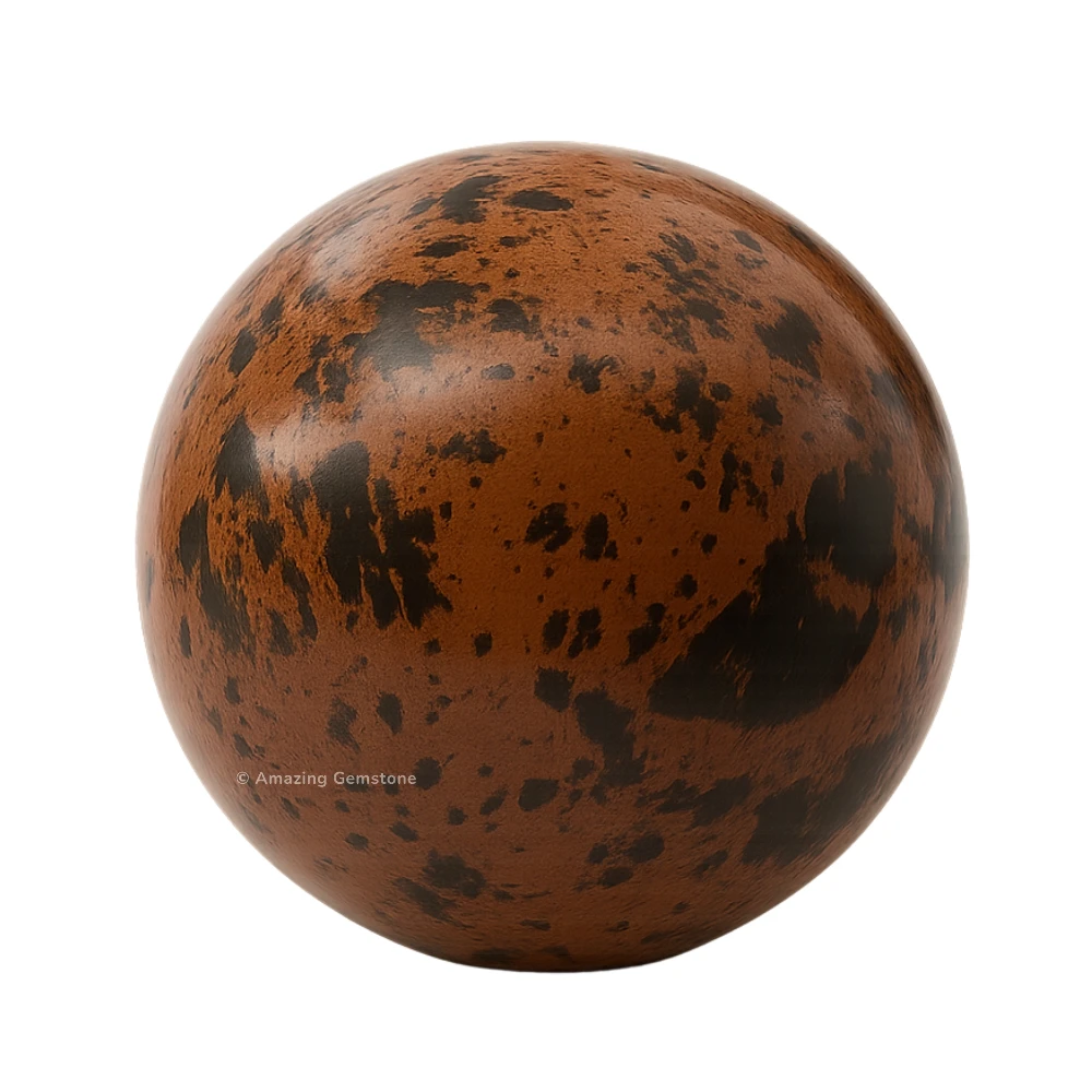 Mahogany Obsidian Sphere (1.5 Inch)
