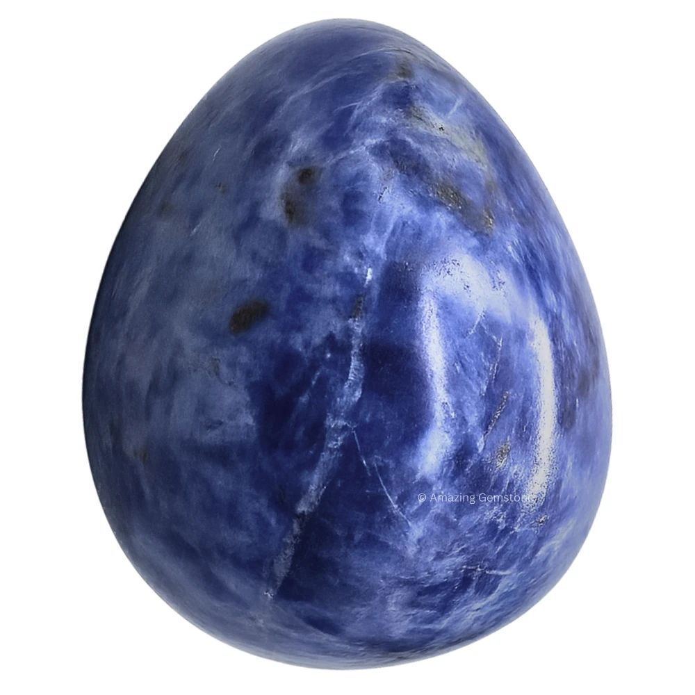 Sodalite Crystal Egg Stone