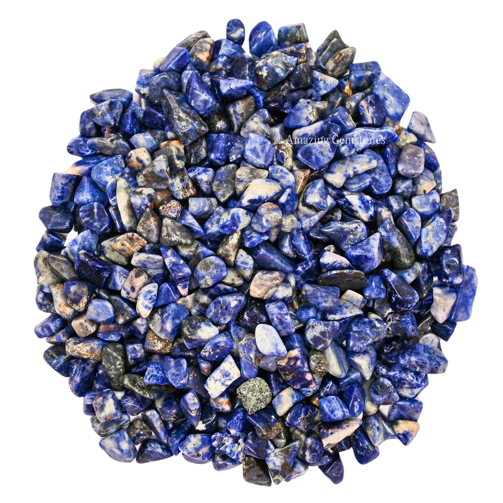 Sodalite Chips (1LB)