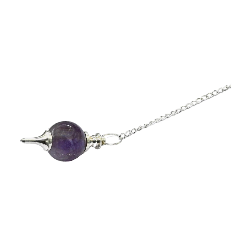 Amethyst Ball Pendulum