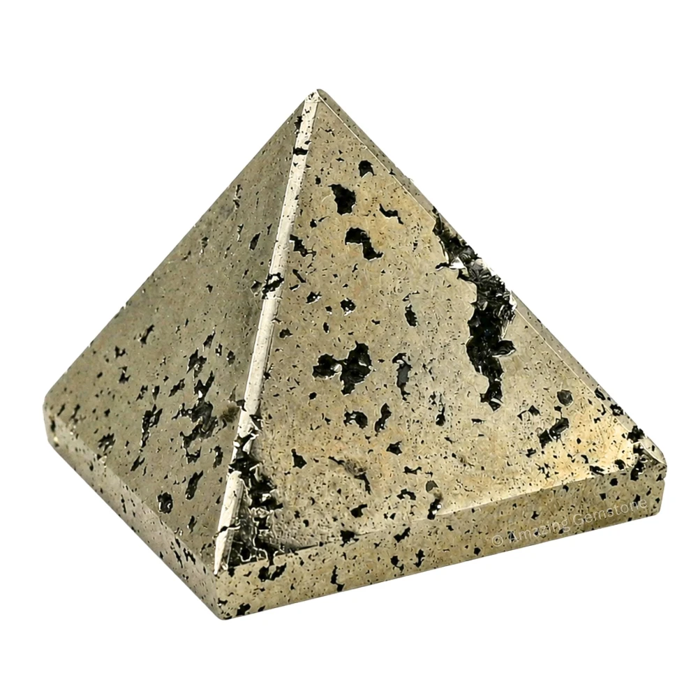 Raw Pyrite Pyramid (1.5 Inch)
