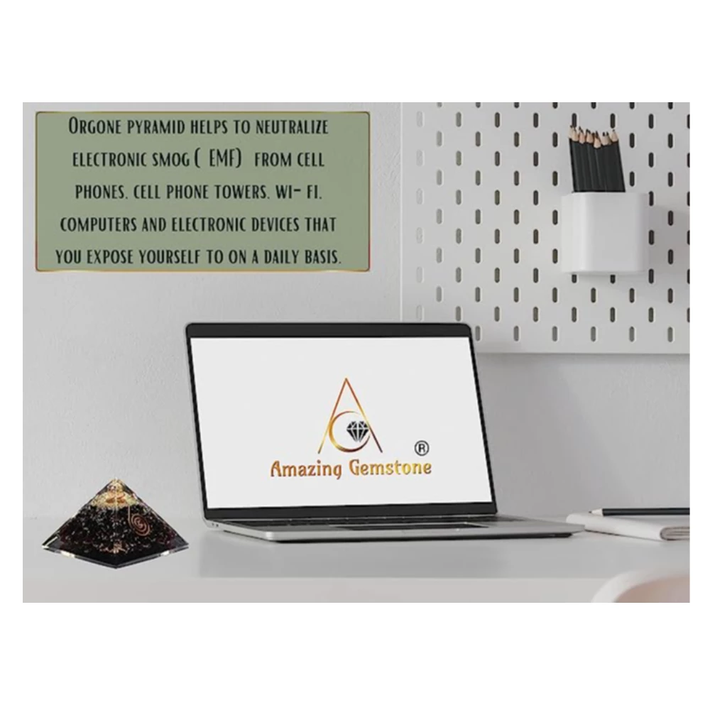 Garnet Orgone Pyramid