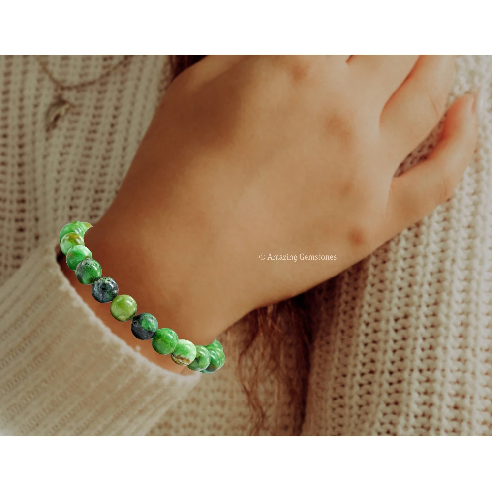 Variscite Bracelet (Adjustable)