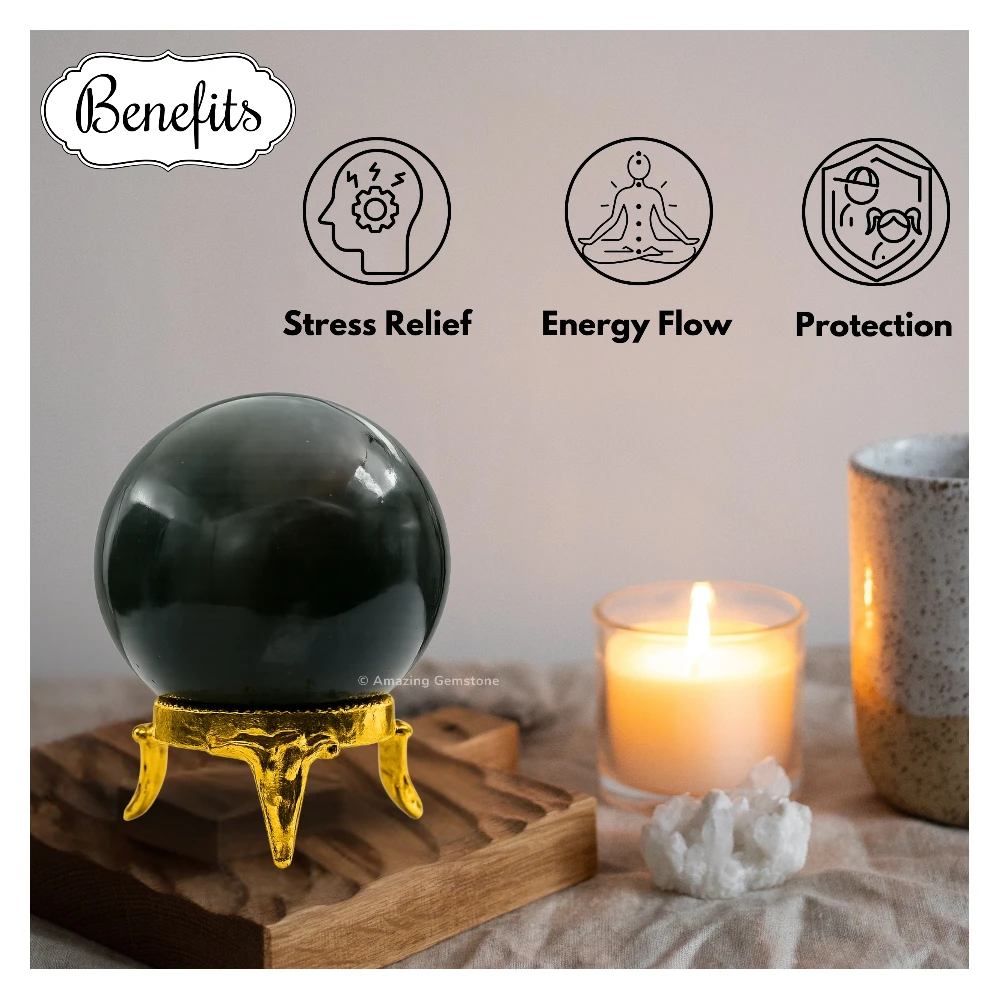 Bloodstone Sphere (2 Inch)