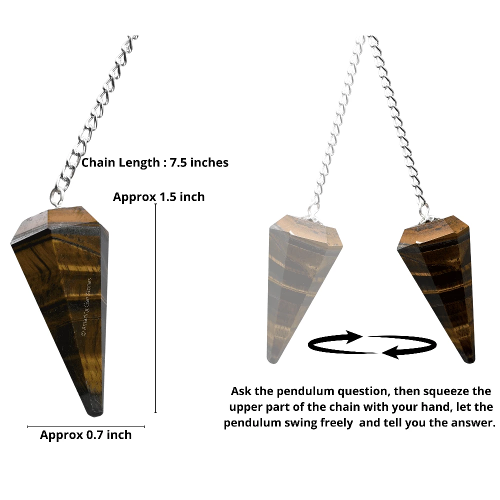 Tiger Eye Pendulum