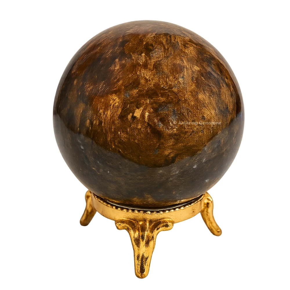 Bronzite Sphere (2 Inch)