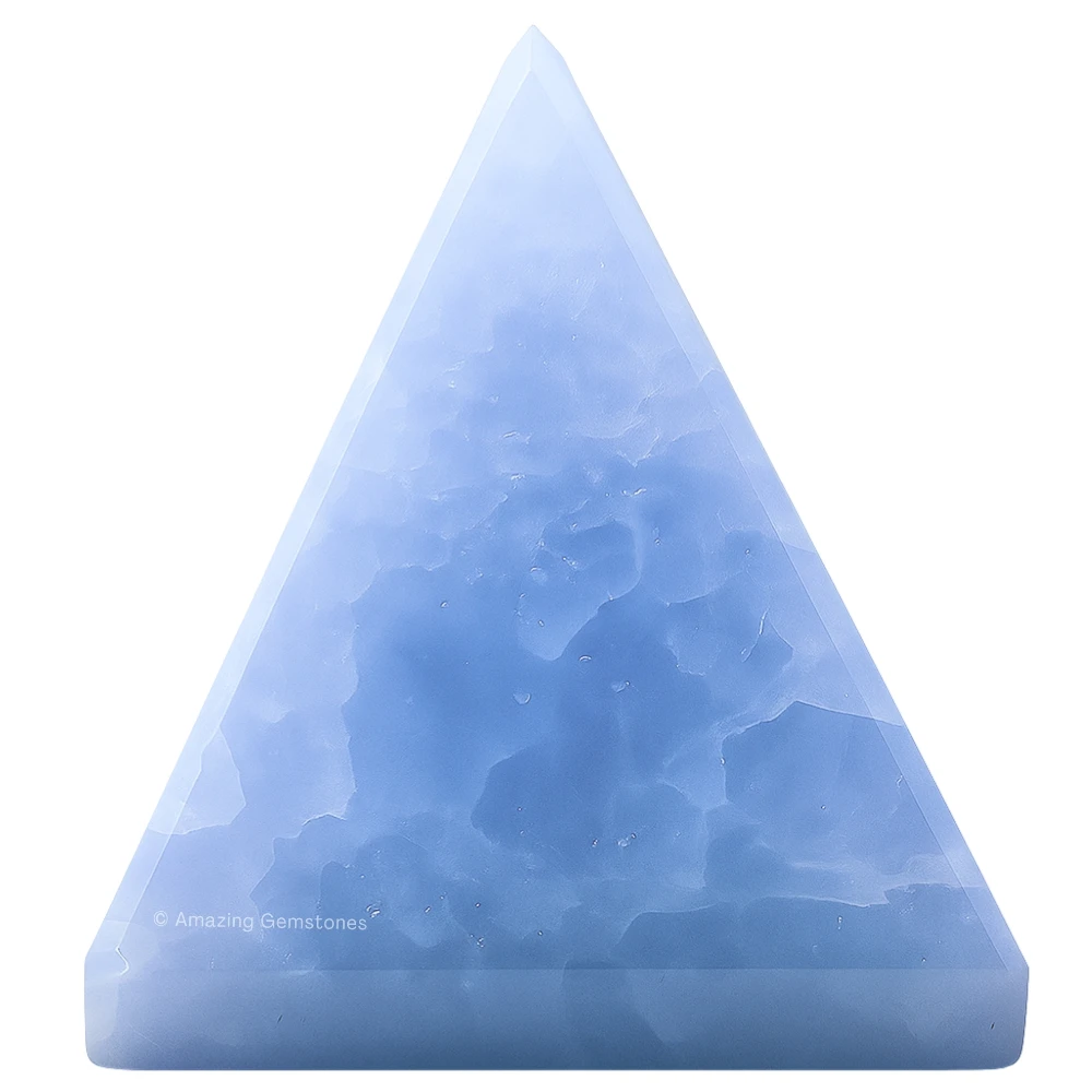 Blue Calcite Celestite Pyramid (1.5 Inch)