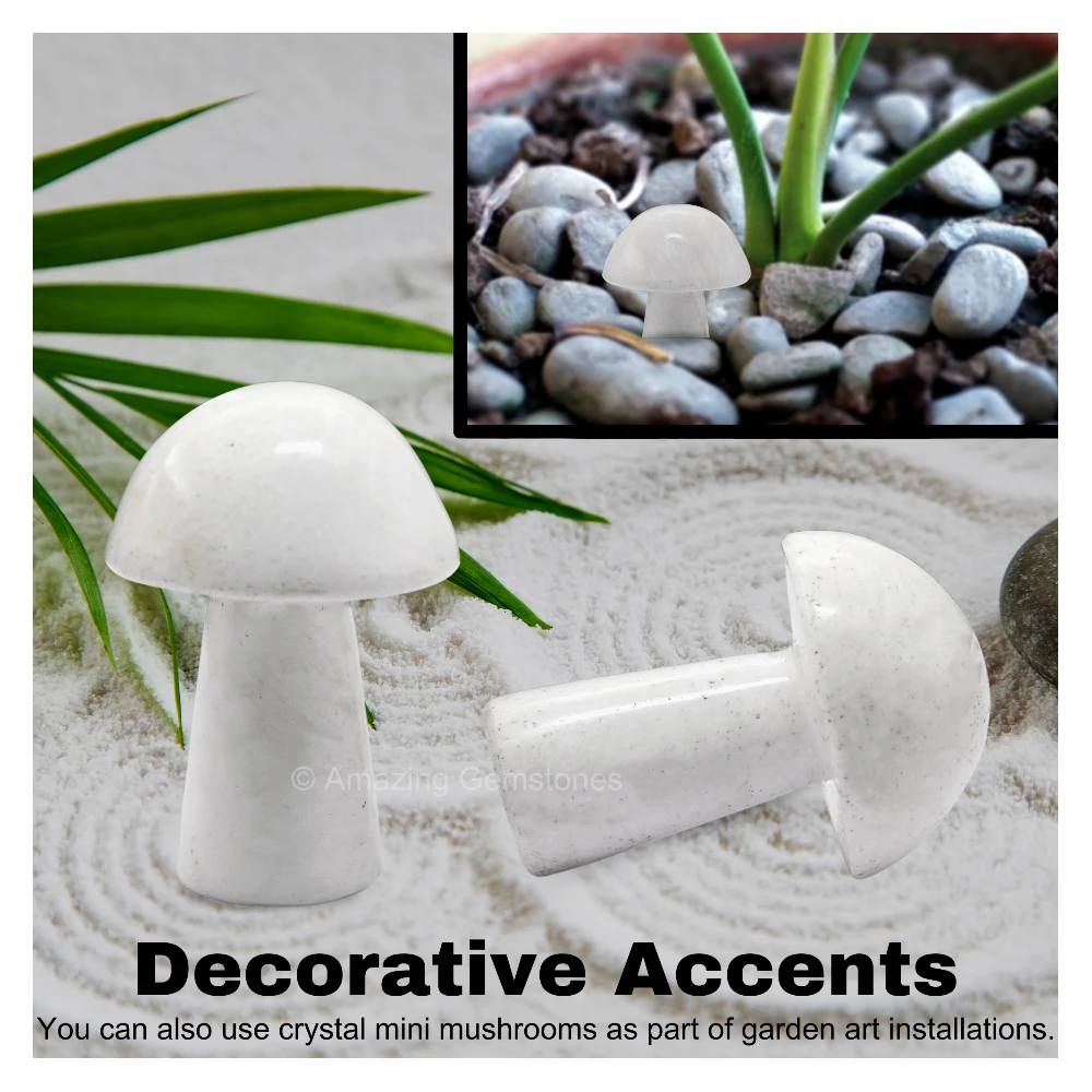 Scolecite Crystal Mushroom