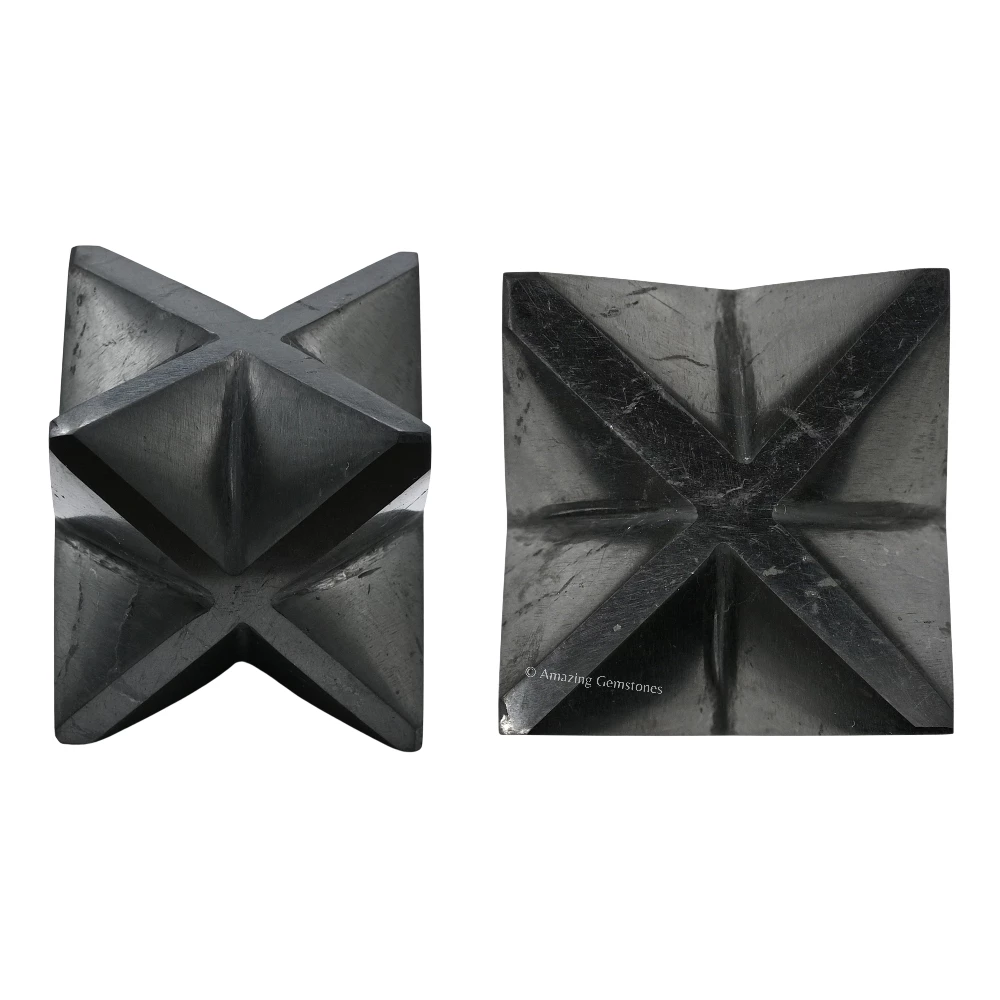 Shungite Merkaba (30-40 mm)
