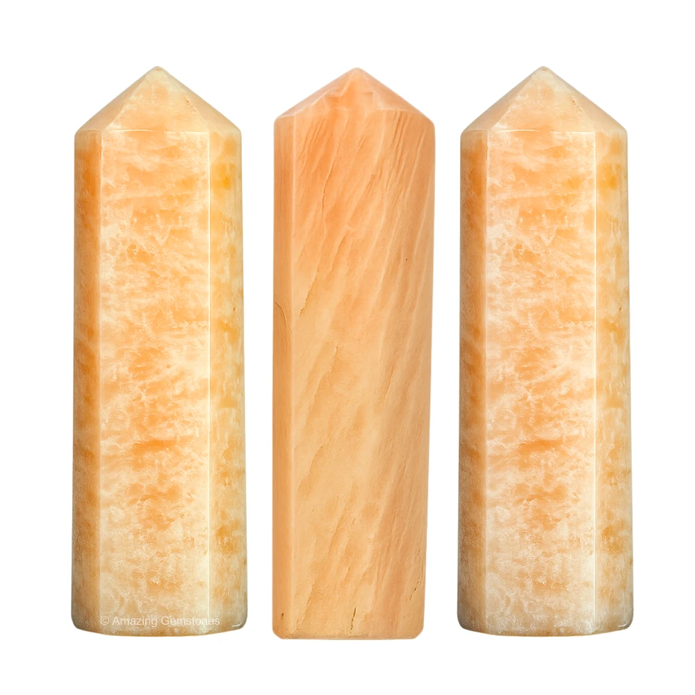 Cream Moonstone Pencil Points (Set of 50)