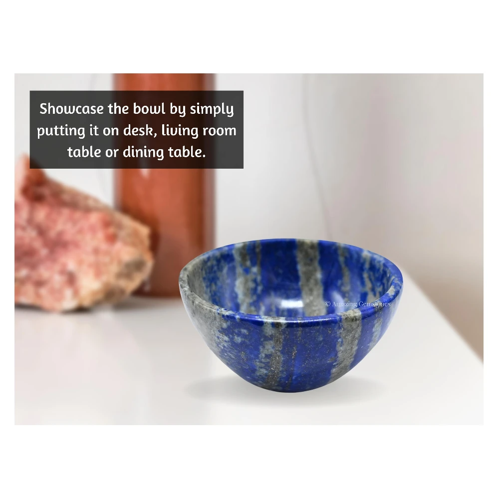 Lapis Lazuli Crystal Bowl - 2 Inch