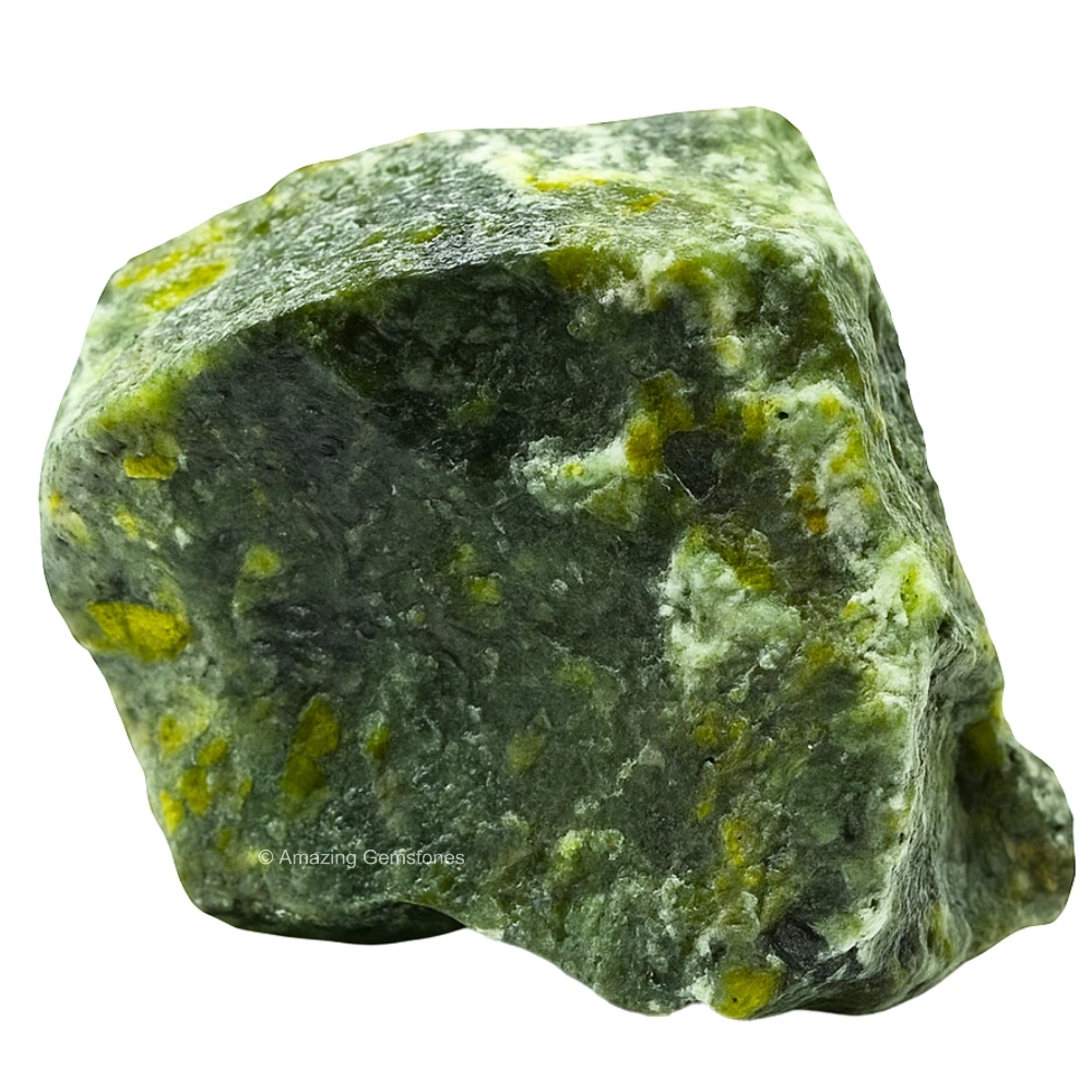 Green Jade Raw Crystals (2 Pieces)
