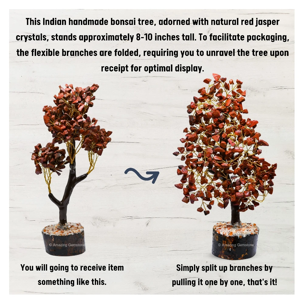 Red Jasper Tree (200 Beads)