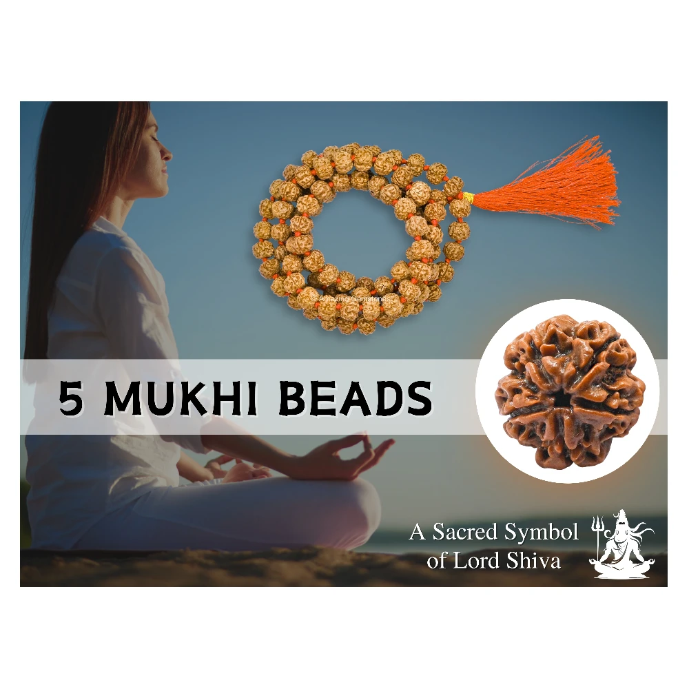 9mm Rudraksha Mala (Hand Knotted)