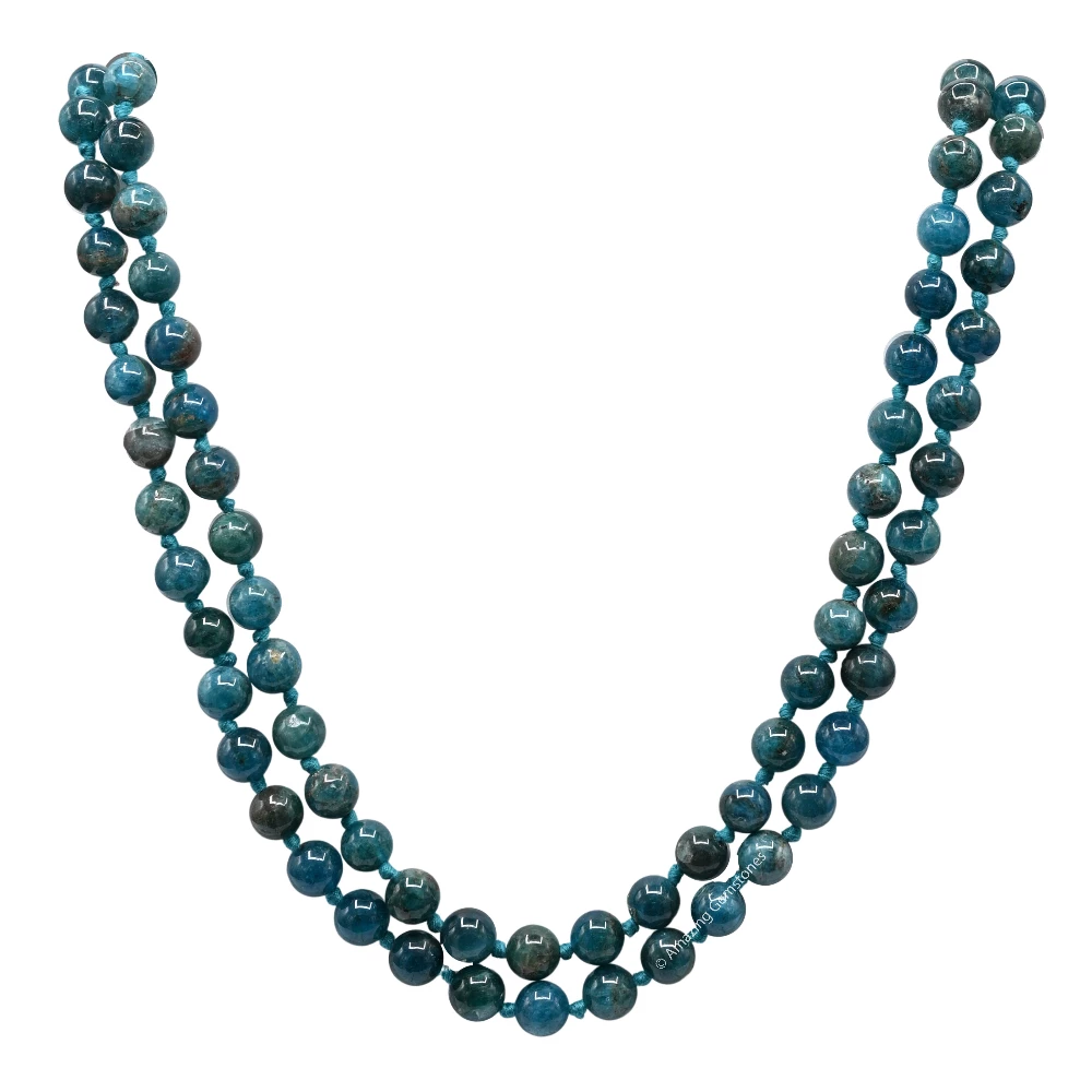 Apatite Mala (Hand Knotted)