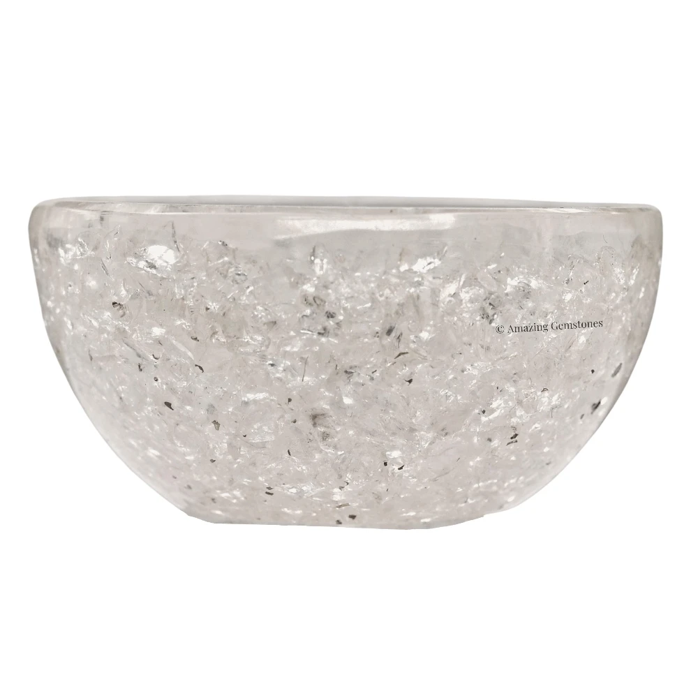 Clear Quartz Crystal Orgone Bowl (2 Inch)