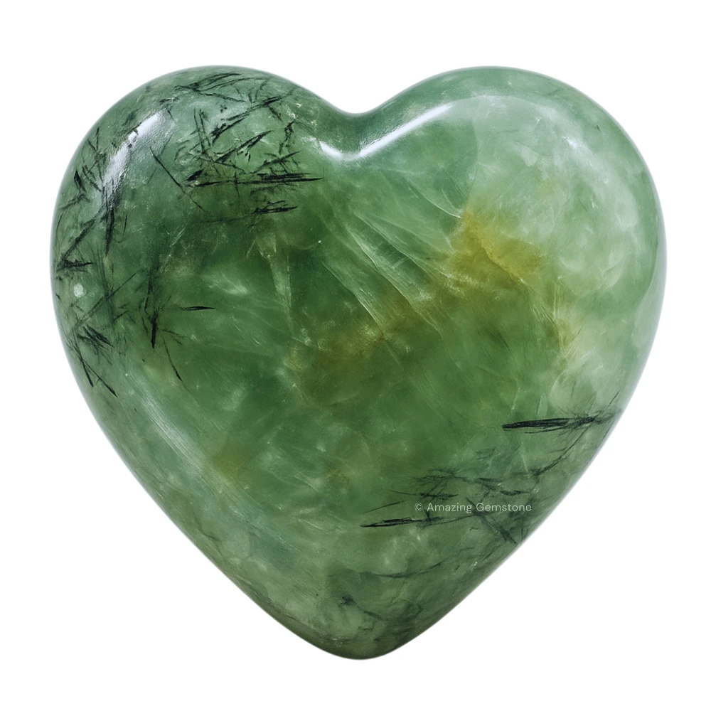 Prehnite Heart