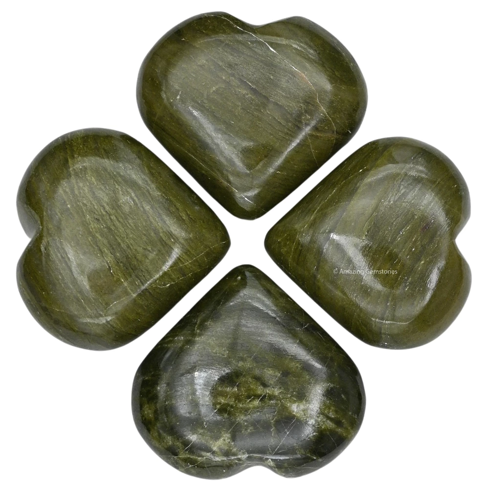 Vesuvianite Heart