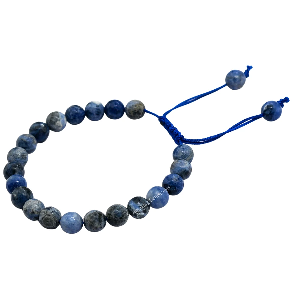 Sodalite Bracelet (Faceted-Adjustable)