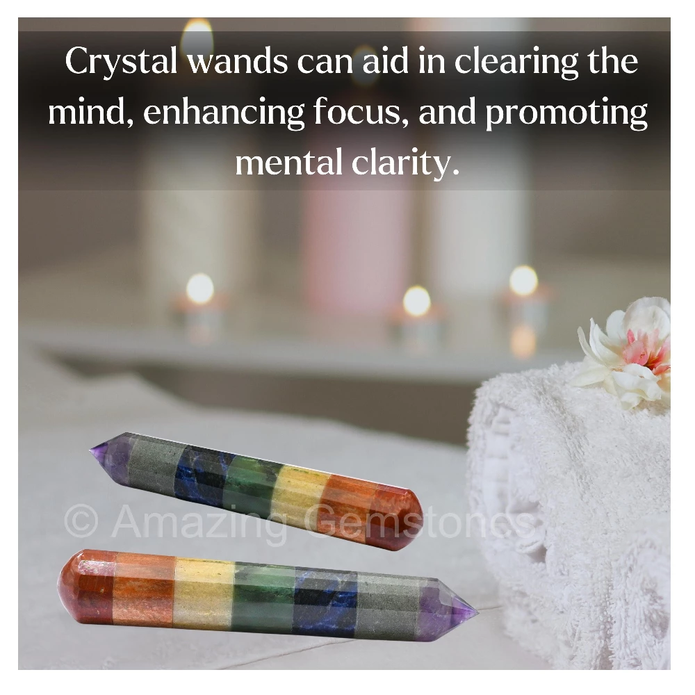 Chakra Wand (Faceted)