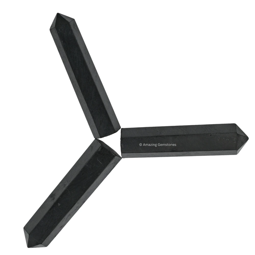 Shungite Pencil Points (Set of 50)