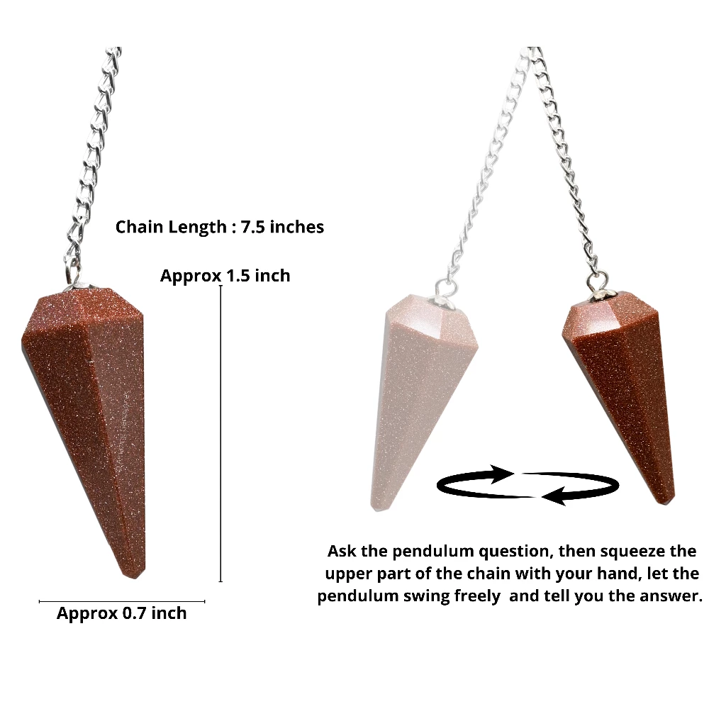 Red Goldstone Pendulum