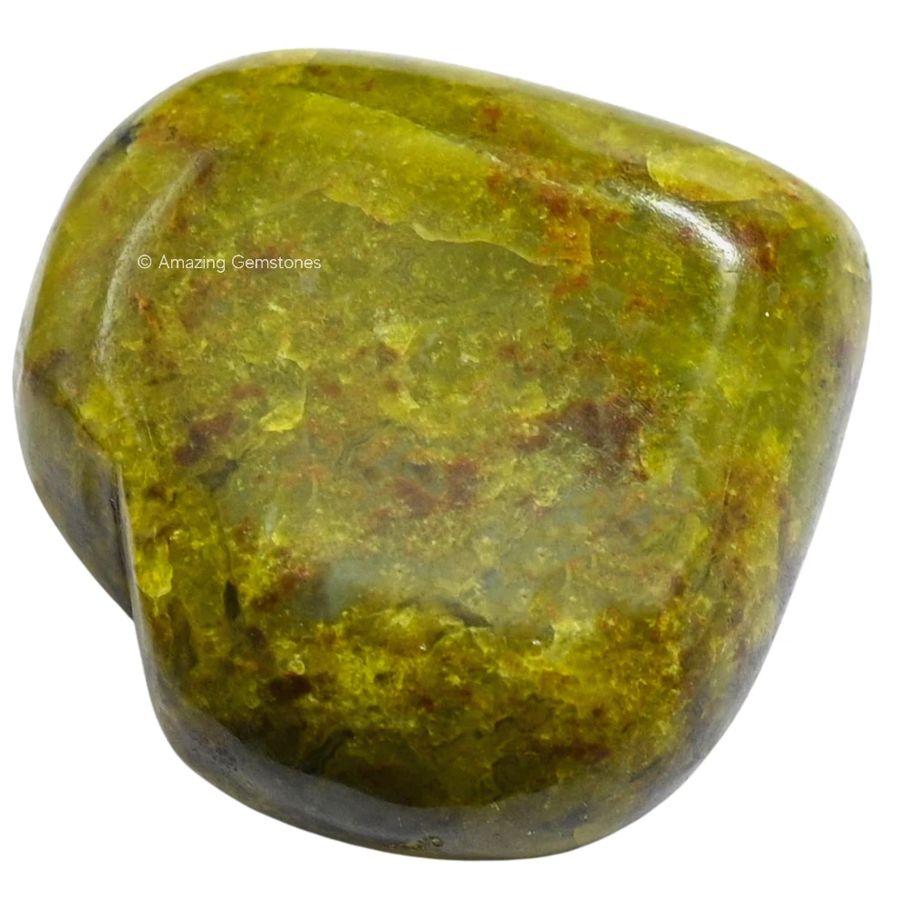 Green Opal Heart