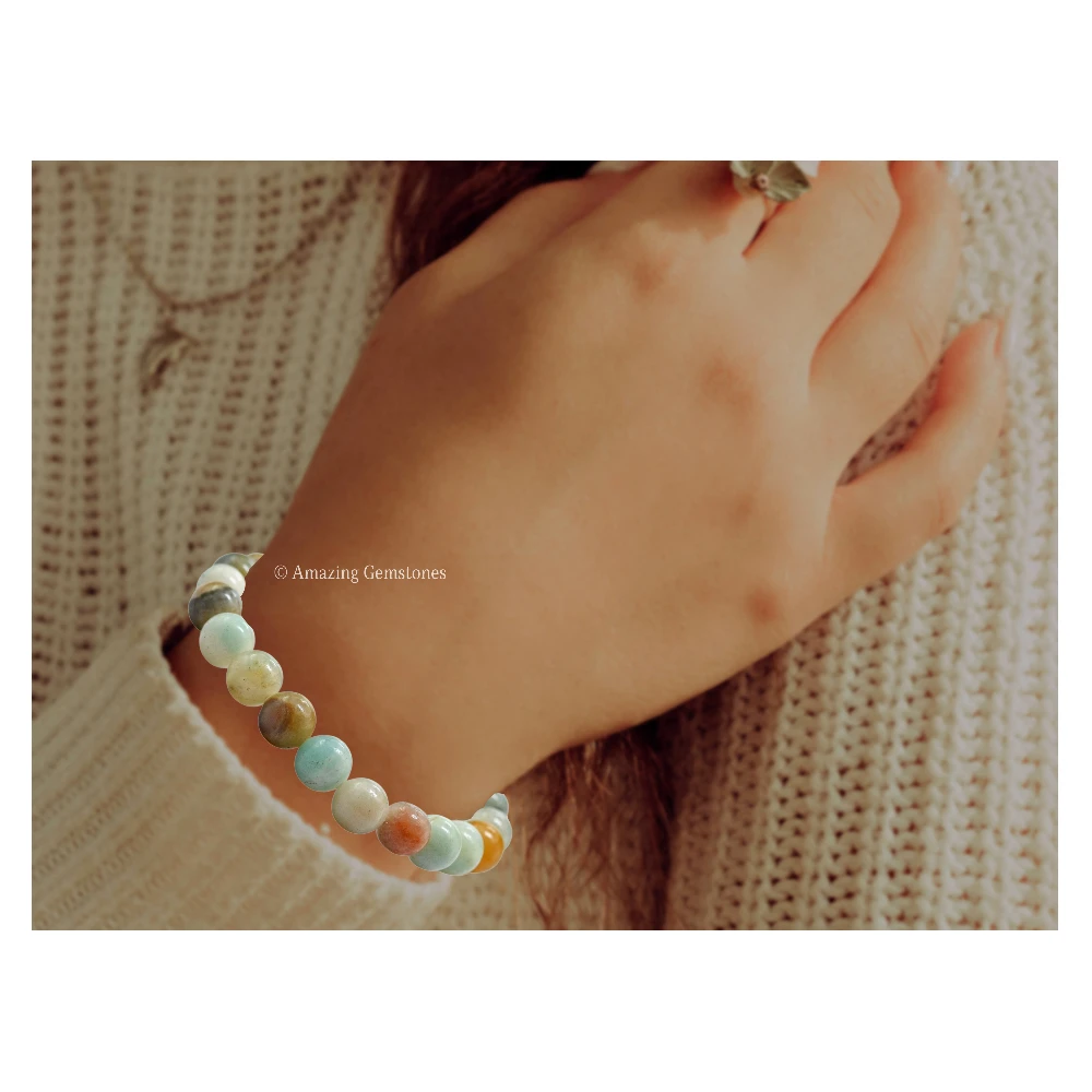 Mexican Amazonite Bracelet (Stretchable)