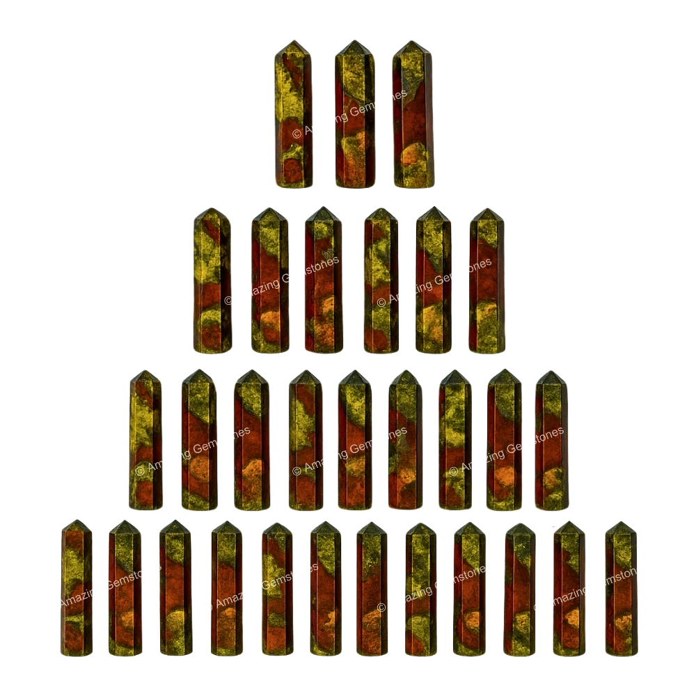 Dragon Bloodstone Pencil Points (Set of 3)