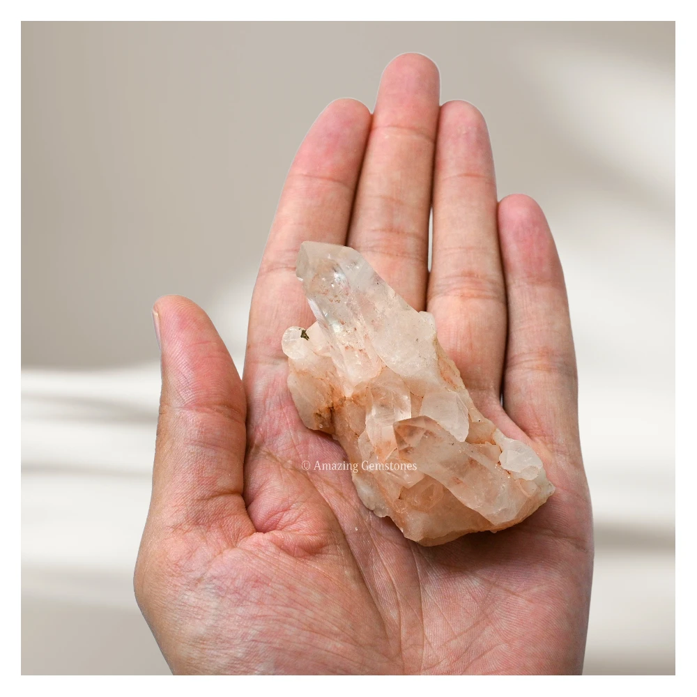 Clear Quartz Cluster (200-300 Gram)