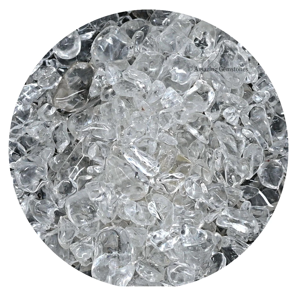 Clear Quartz Chips (1LB)