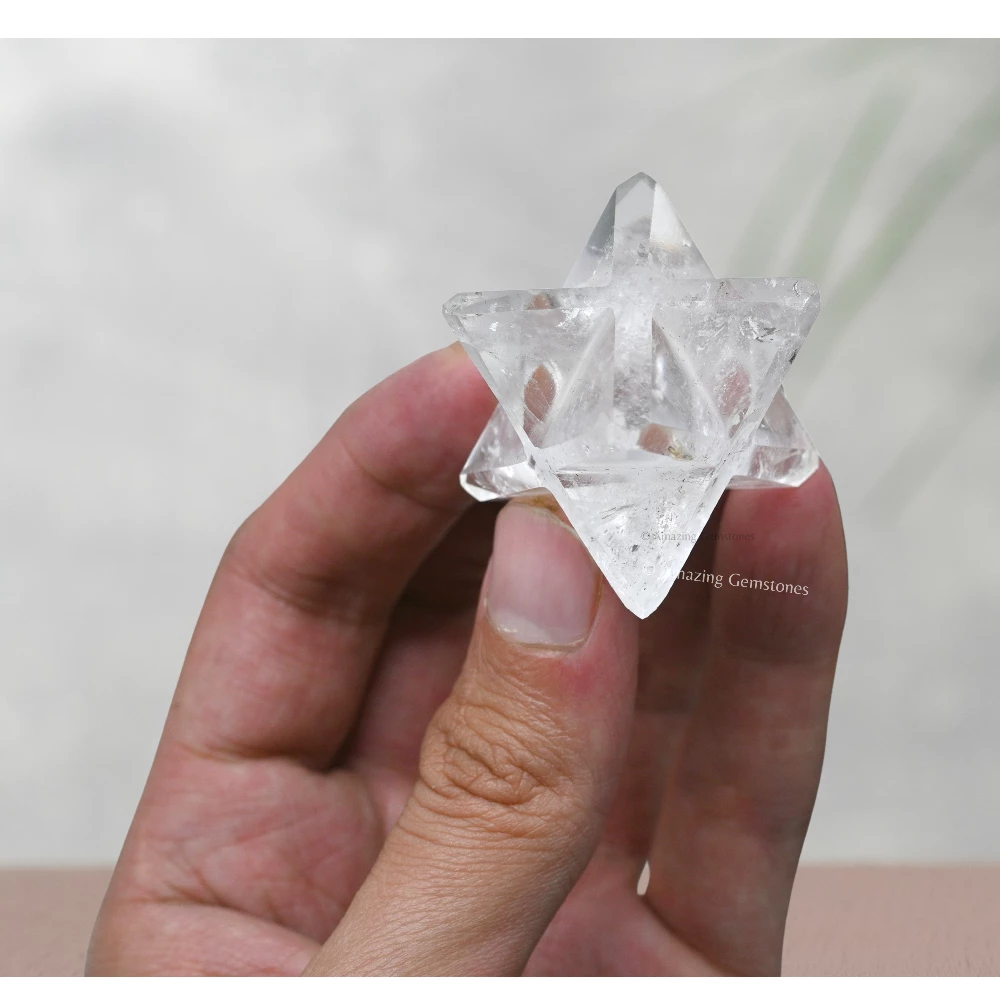 Clear Quartz Merkaba (30-40 mm)
