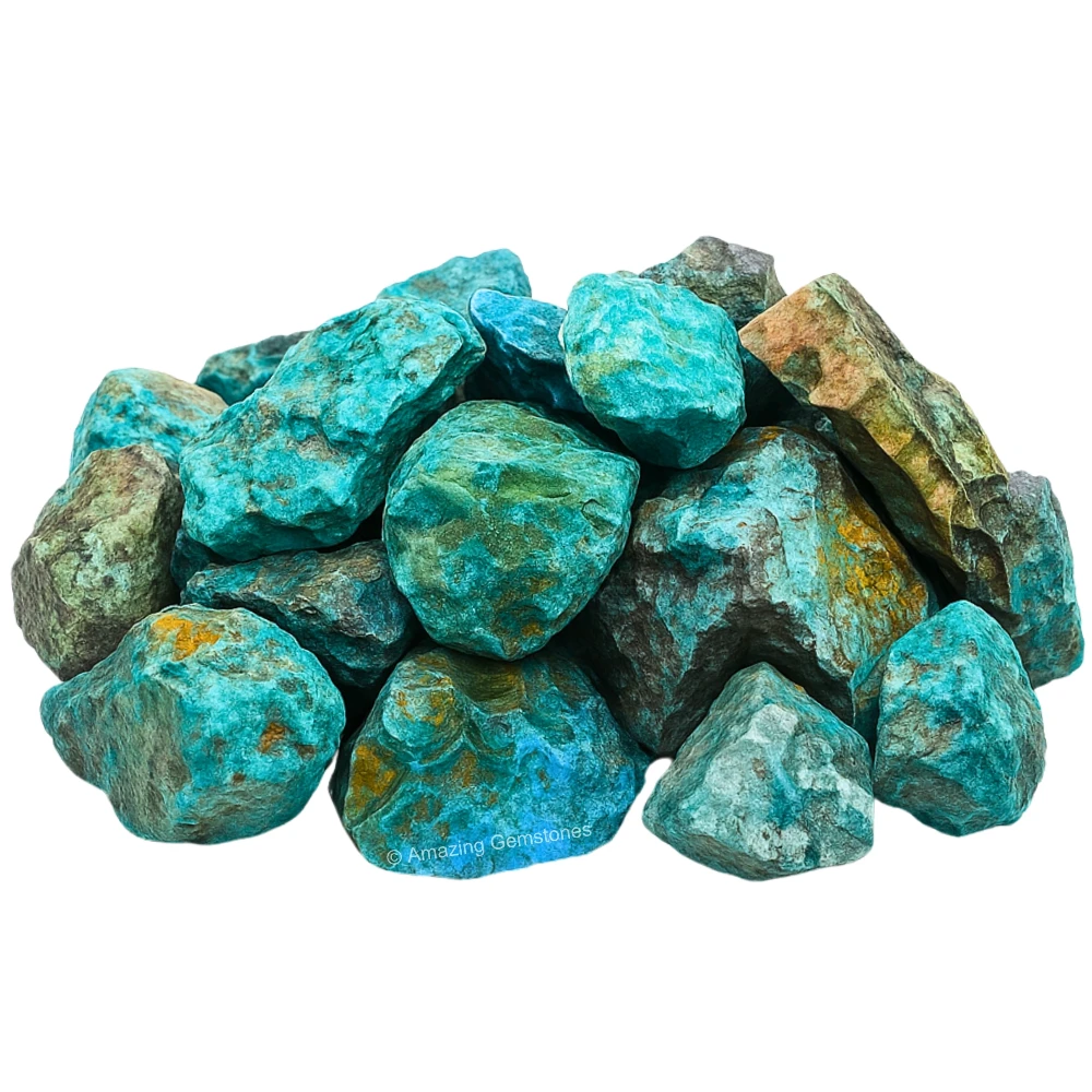 Chrysocolla Raw Crystals (1 LB)