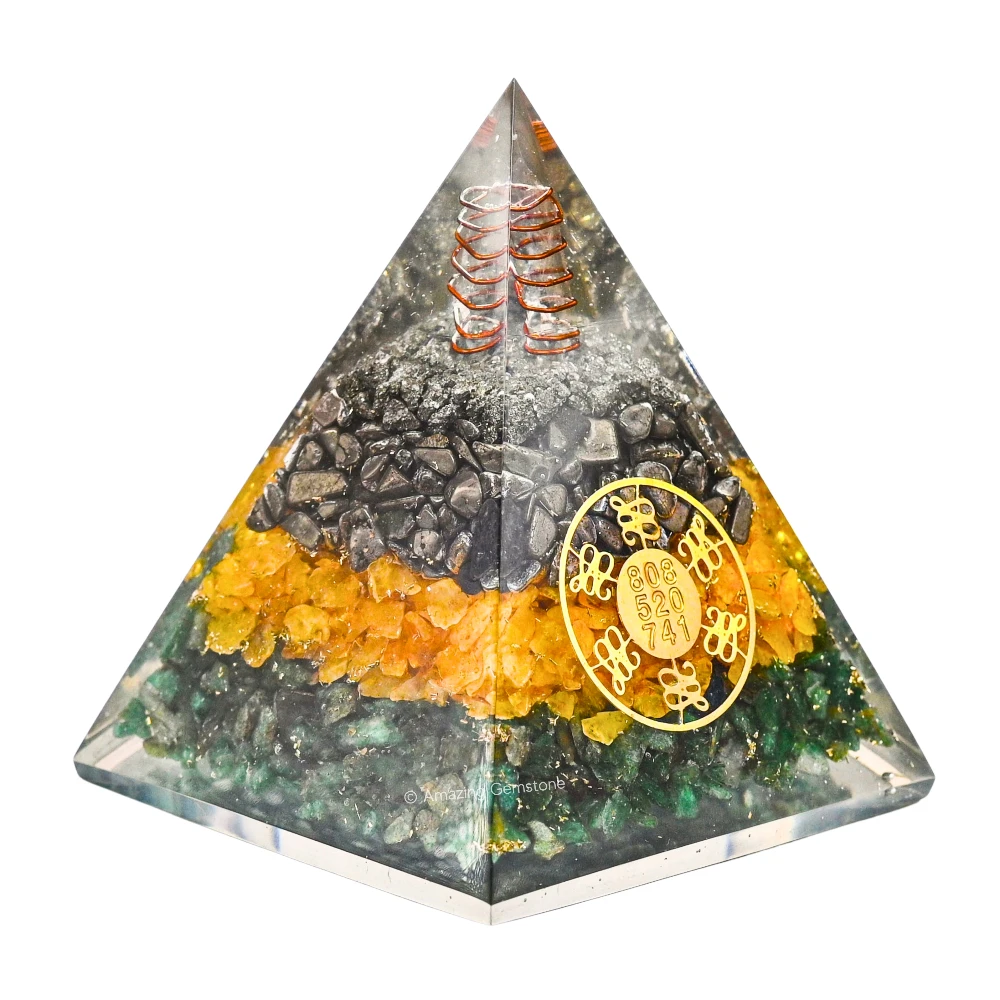 Money Magnet Pyramid with Zibu Symbol