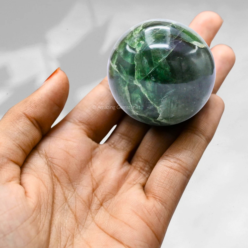 Fluorite Sphere (1.5 Inch)