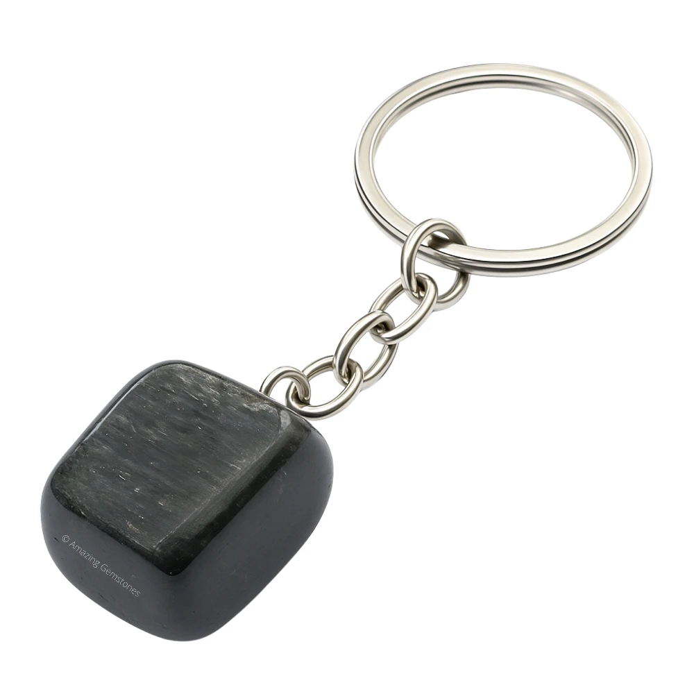 Blue Aventurine Keychain Keys Holder (Tumble)
