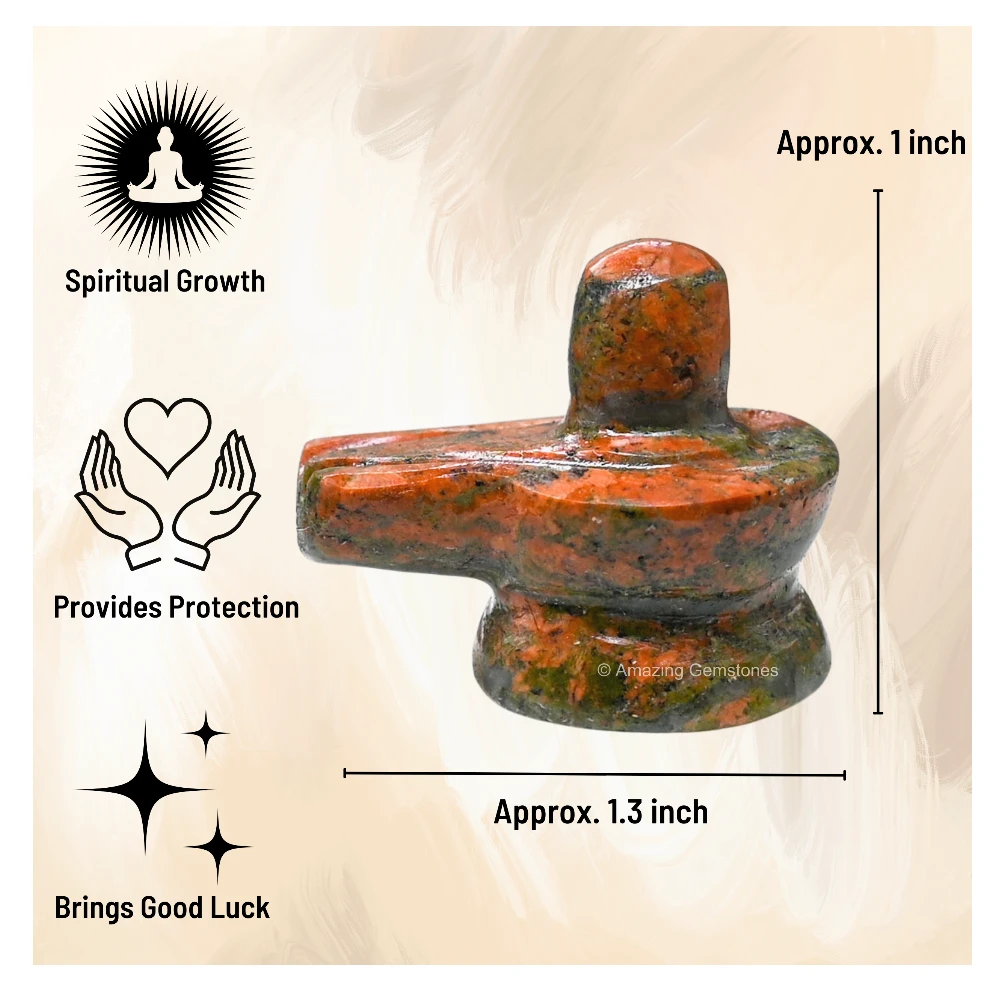 Unakite Shivling