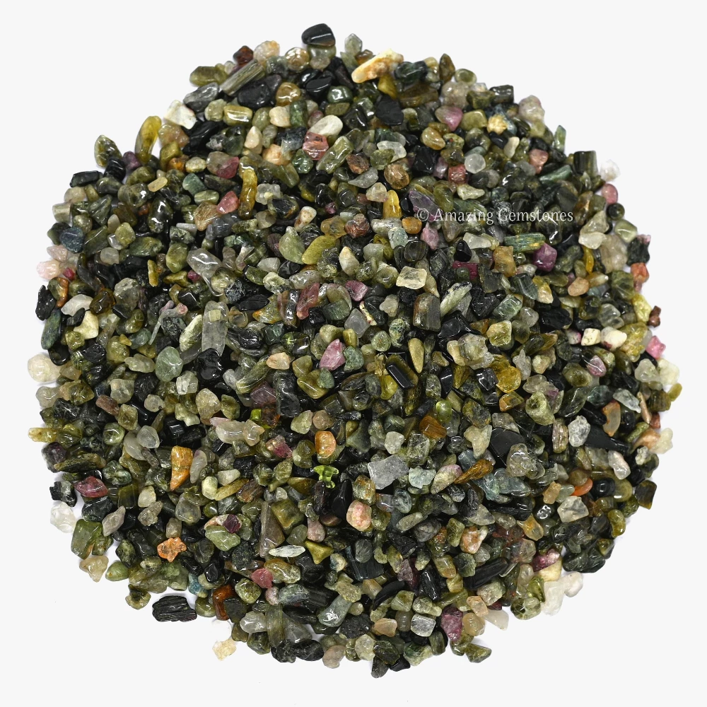 Multi Tourmaline Chips (1LB)