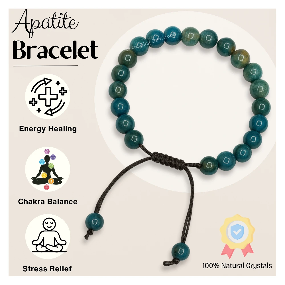 Apatite Bracelet (Adjustable)