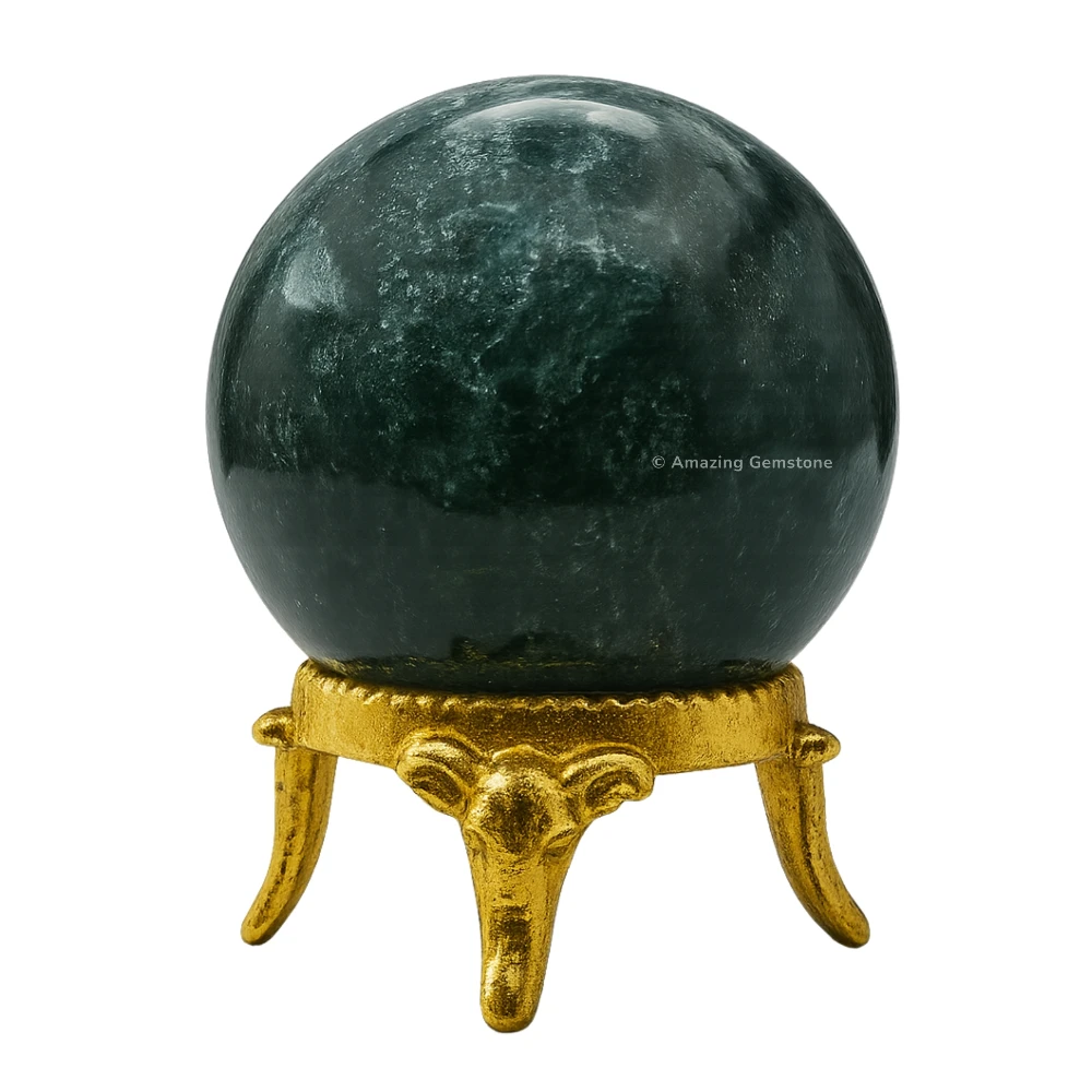 Moss Agate Sphere (2 Inch)