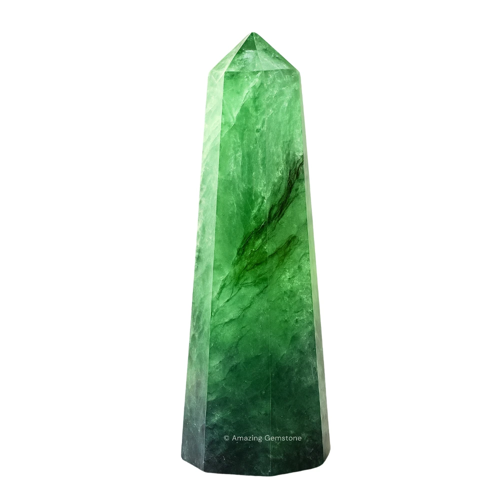 Green Fluorite Tower (3" to 4" INCH)