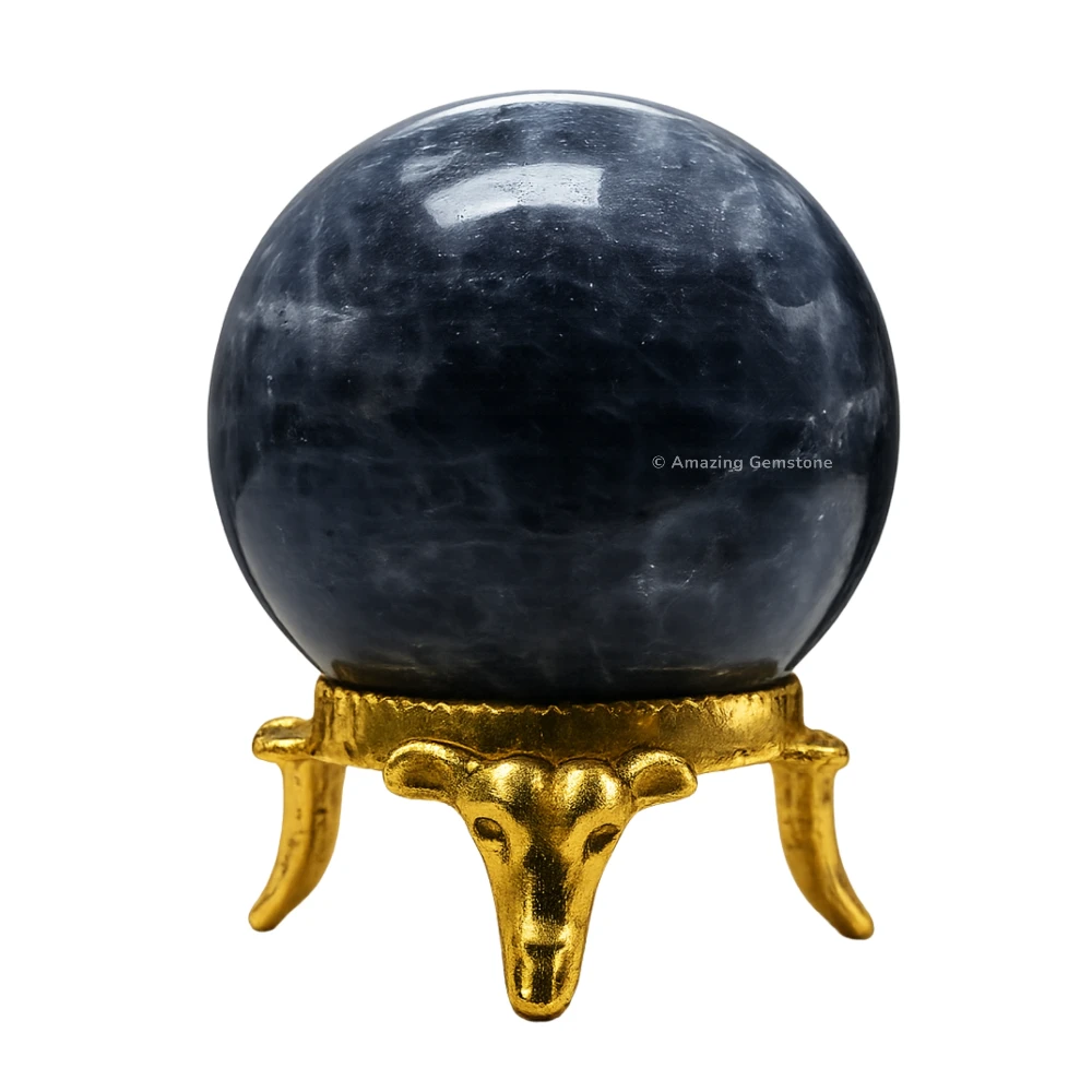 Iolite Sphere (1.5 Inch)