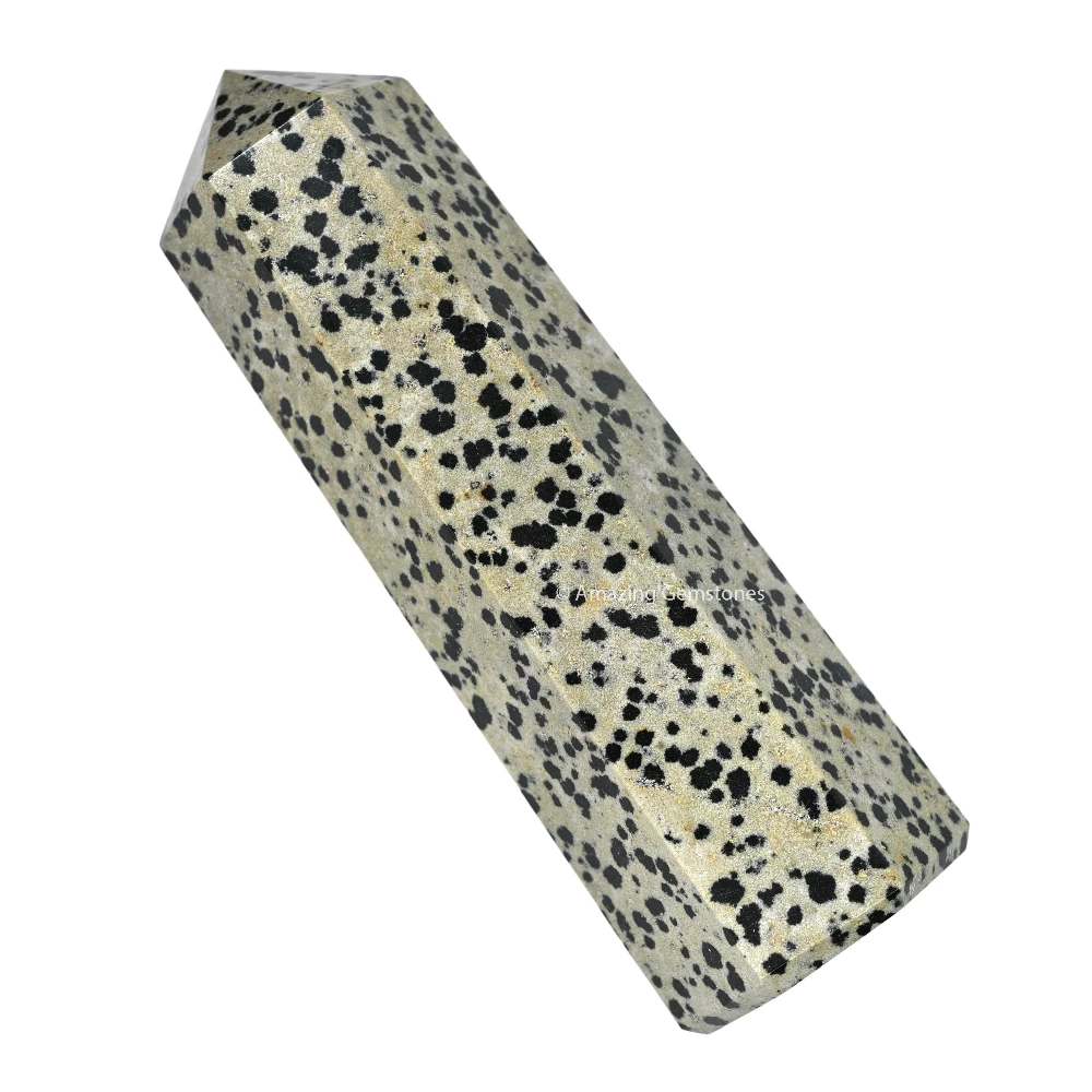 Dalmatian Jasper Tower (5.5" to 6" INCH)