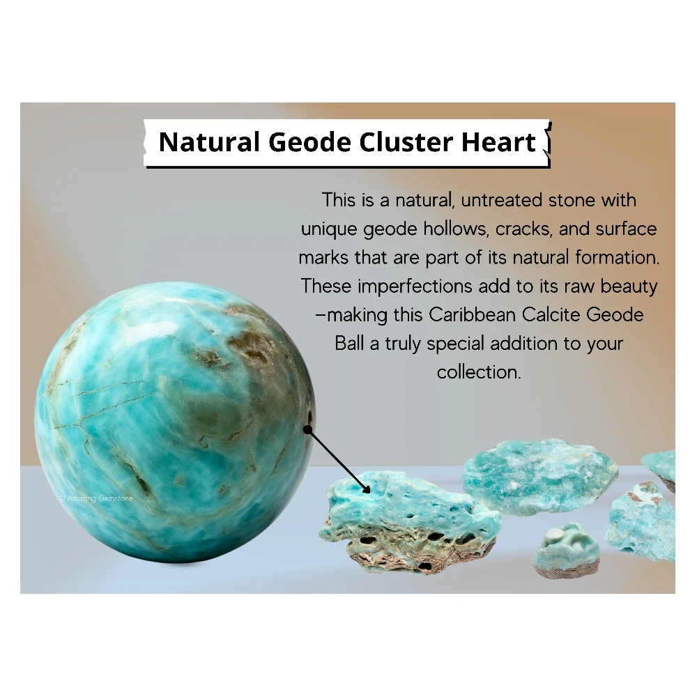 Caribbean Calcite Sphere (2 Inch)
