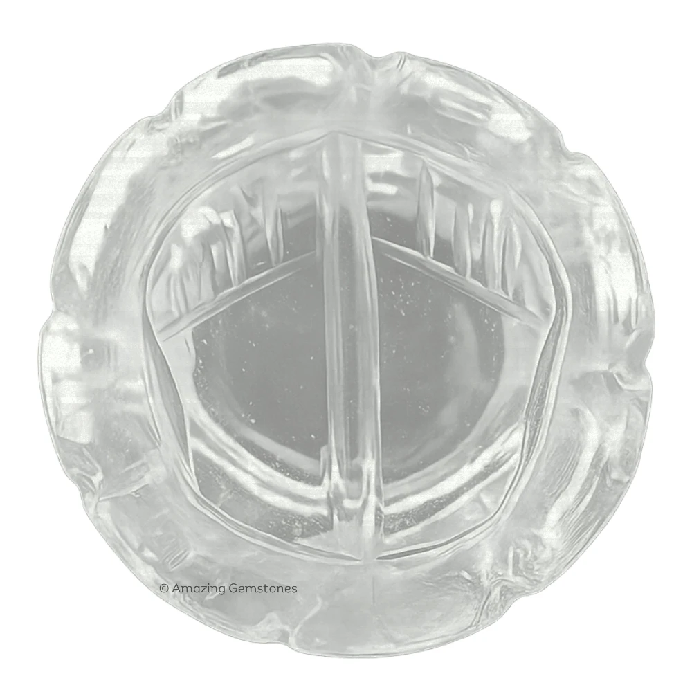 Clear Quartz Charan Paduka (30-50 Gram)