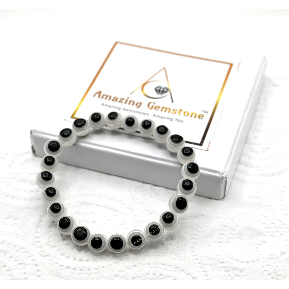 Smokey Evil Eye Bracelet