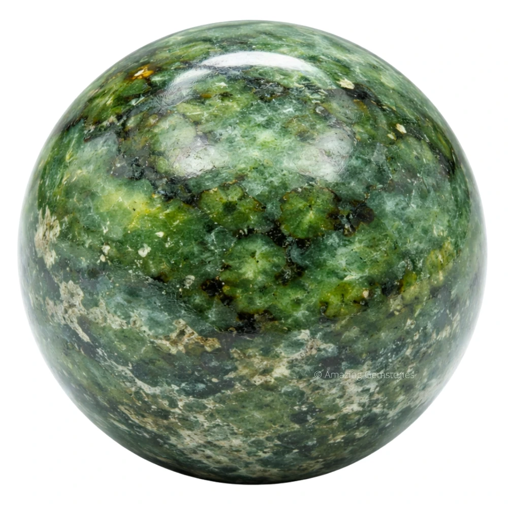 Green Jade Sphere (2 Inch)