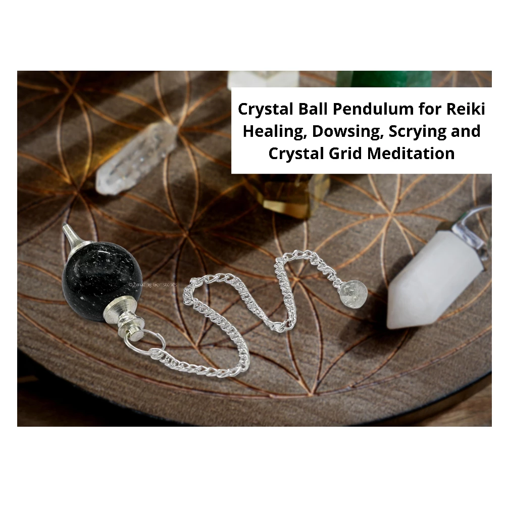 Blue Aventurine Ball Pendulum